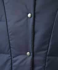 NHDCE51490 GIANNI LO GIUDICE(小さいサイズ)(メゾン ドゥ サンク) ソフトタフタリバーシブルダウン　 ネイビー