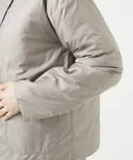 NHDCE51490 GIANNI LO GIUDICE(小さいサイズ)(メゾン ドゥ サンク) ソフトタフタリバーシブルダウン　 ネイビー