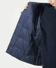 NHDCE51490 GIANNI LO GIUDICE(小さいサイズ)(メゾン ドゥ サンク) ソフトタフタリバーシブルダウン　 ネイビー