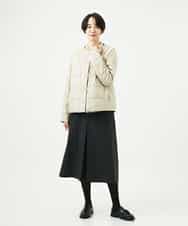 NHDCE51490 GIANNI LO GIUDICE(小さいサイズ)(メゾン ドゥ サンク) ソフトタフタリバーシブルダウン　 ネイビー