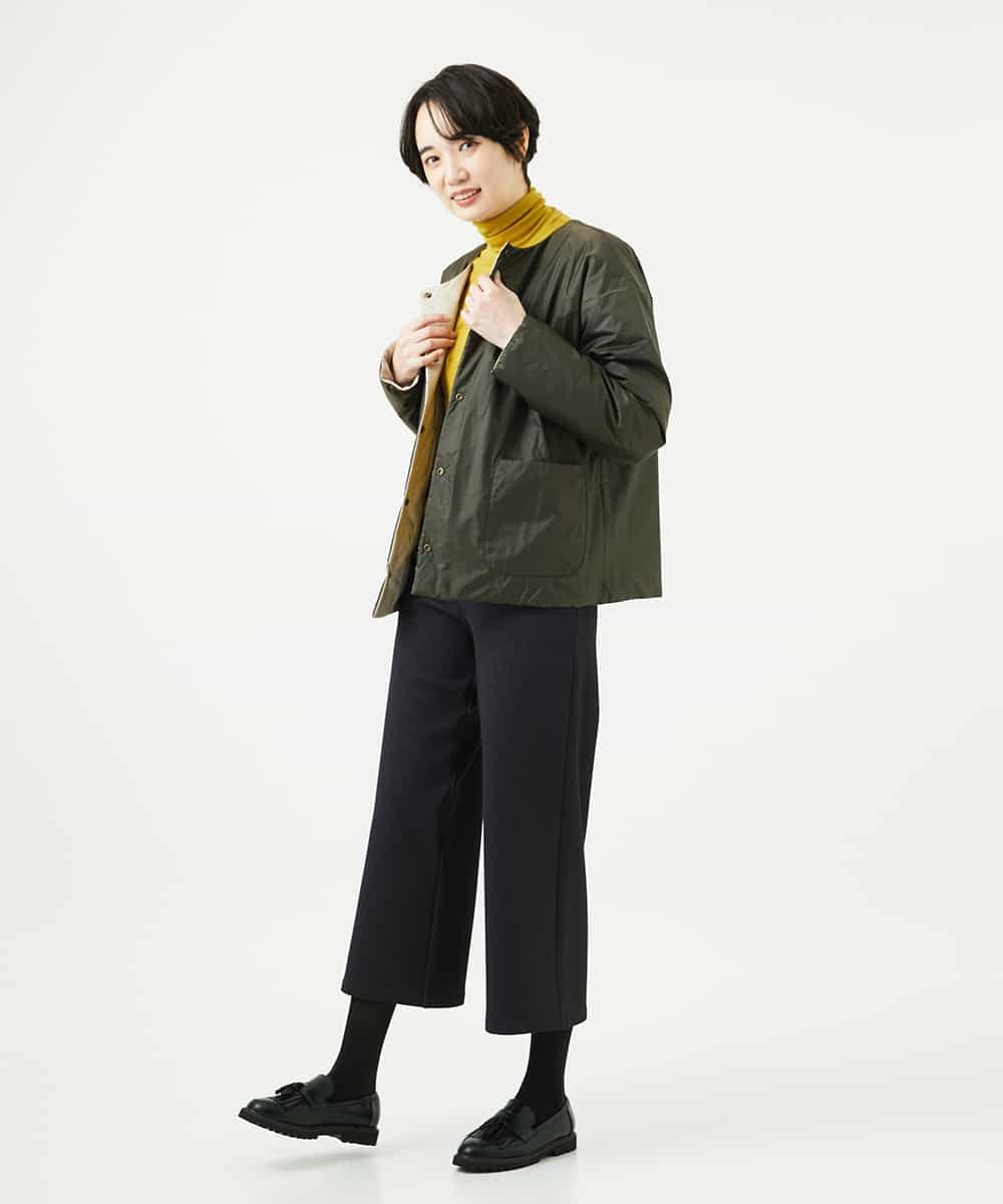 NHDCE51490 GIANNI LO GIUDICE(小さいサイズ)(メゾン ドゥ サンク) ソフトタフタリバーシブルダウン　 ネイビー