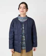 NHDCE51490 GIANNI LO GIUDICE(小さいサイズ)(メゾン ドゥ サンク) ソフトタフタリバーシブルダウン　 ベージュ