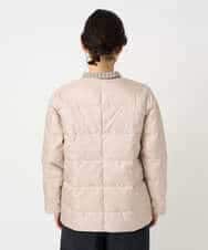 NHDCE51490 GIANNI LO GIUDICE(小さいサイズ)(メゾン ドゥ サンク) ソフトタフタリバーシブルダウン　 ベージュ