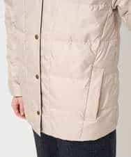 NHDCE51490 GIANNI LO GIUDICE(小さいサイズ)(メゾン ドゥ サンク) ソフトタフタリバーシブルダウン　 ベージュ