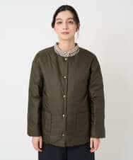 NHDCE51490 GIANNI LO GIUDICE(小さいサイズ)(メゾン ドゥ サンク) ソフトタフタリバーシブルダウン　 ベージュ