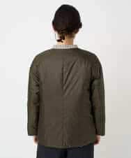 NHDCE51490 GIANNI LO GIUDICE(小さいサイズ)(メゾン ドゥ サンク) ソフトタフタリバーシブルダウン　 ベージュ