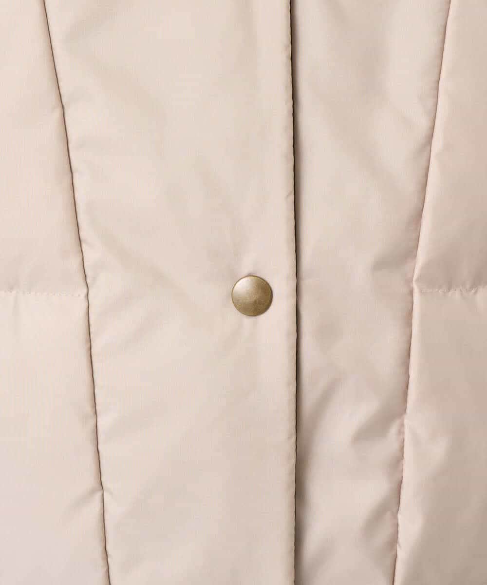 NHDCE51490 GIANNI LO GIUDICE(小さいサイズ)(メゾン ドゥ サンク) ソフトタフタリバーシブルダウン　 ベージュ