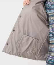 NHDCE51490 GIANNI LO GIUDICE(小さいサイズ)(メゾン ドゥ サンク) ソフトタフタリバーシブルダウン　 ベージュ