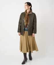 NHDCE51490 GIANNI LO GIUDICE(小さいサイズ)(メゾン ドゥ サンク) ソフトタフタリバーシブルダウン　 ベージュ