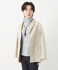 NHDEB50290 GIANNI LO GIUDICE(小さいサイズ)(メゾン ドゥ サンク) リバータフタジャケット グリーン系