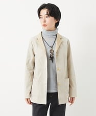 NHDEB50290 GIANNI LO GIUDICE(小さいサイズ)(メゾン ドゥ サンク) リバータフタジャケット グリーン系