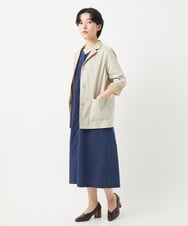 NHDEB50290 GIANNI LO GIUDICE(小さいサイズ)(メゾン ドゥ サンク) リバータフタジャケット グリーン系