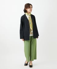 NHDED01450 GIANNI LO GIUDICE(小さいサイズ)(メゾン ドゥ サンク) [日本製]クレイペーパーナイロンジャケット ベージュ