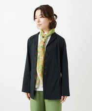 NHDED01450 GIANNI LO GIUDICE(小さいサイズ)(メゾン ドゥ サンク) [日本製]クレイペーパーナイロンジャケット ブラック