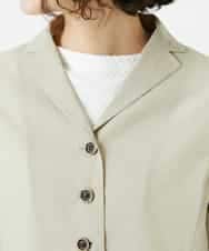 NHDED01450 GIANNI LO GIUDICE(小さいサイズ)(メゾン ドゥ サンク) [日本製]クレイペーパーナイロンジャケット ベージュ