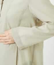 NHDED01450 GIANNI LO GIUDICE(小さいサイズ)(メゾン ドゥ サンク) [日本製]クレイペーパーナイロンジャケット ベージュ