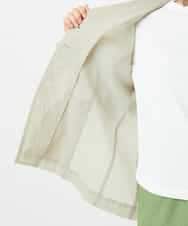 NHDED01450 GIANNI LO GIUDICE(小さいサイズ)(メゾン ドゥ サンク) [日本製]クレイペーパーナイロンジャケット ベージュ