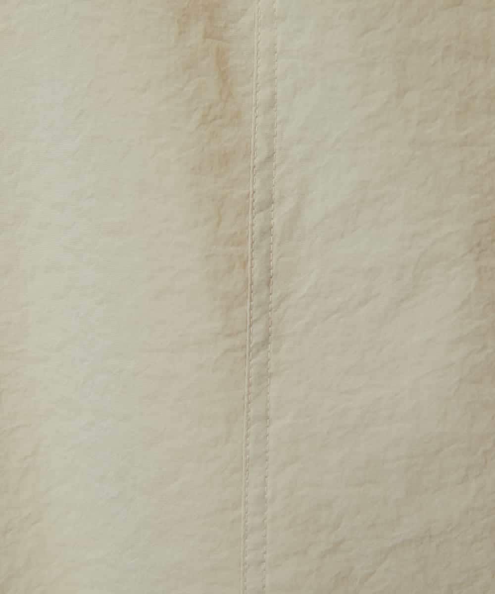 NHDED01450 GIANNI LO GIUDICE(小さいサイズ)(メゾン ドゥ サンク) [日本製]クレイペーパーナイロンジャケット ベージュ