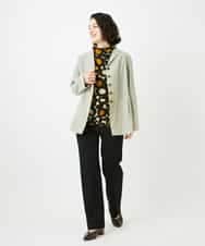 NHDED01450 GIANNI LO GIUDICE(小さいサイズ)(メゾン ドゥ サンク) [日本製]クレイペーパーナイロンジャケット ベージュ