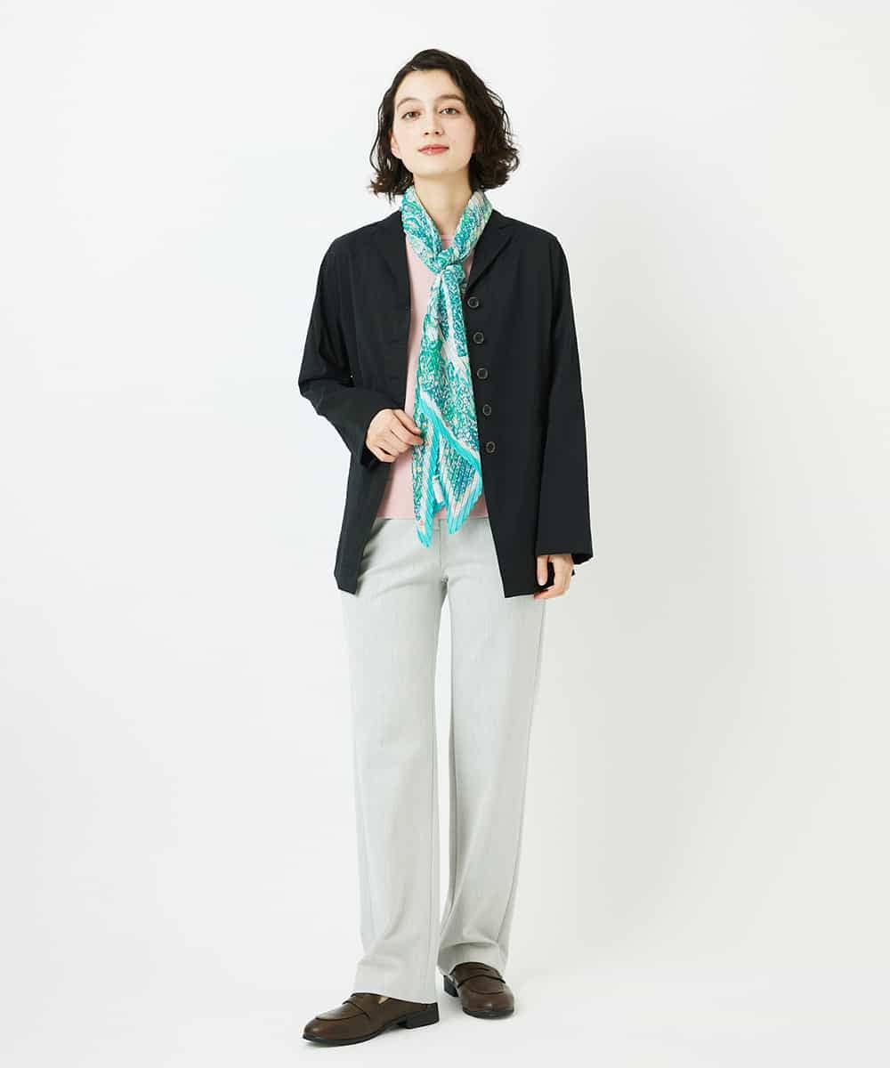 NHDED01450 GIANNI LO GIUDICE(小さいサイズ)(メゾン ドゥ サンク) [日本製]クレイペーパーナイロンジャケット ベージュ