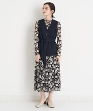 NHDEU84230 GIANNI LO GIUDICE(小さいサイズ)(メゾン ドゥ サンク) 【セットアップ対応/日本製】オックスストレッチジレ ベージュ