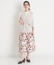 NHDEU84230 GIANNI LO GIUDICE(小さいサイズ)(メゾン ドゥ サンク) 【セットアップ対応/日本製】オックスストレッチジレ ベージュ