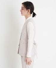 NHDEU84230 GIANNI LO GIUDICE(小さいサイズ)(メゾン ドゥ サンク) 【セットアップ対応/日本製】オックスストレッチジレ ベージュ