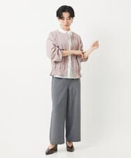 NHDGB02330 GIANNI LO GIUDICE(小さいサイズ)(メゾン ドゥ サンク) ナイロンワッシャーブルゾン ベージュ