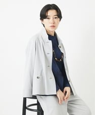 NHDGC86250 GIANNI LO GIUDICE(小さいサイズ)(メゾン ドゥ サンク) リネンライクジャケット カーキ
