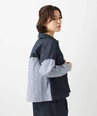 NHDGD20390 GIANNI LO GIUDICE(小さいサイズ) [セットアップ対応]デニムライクジャケット