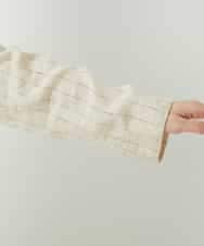 NHDGE50430 GIANNI LO GIUDICE(小さいサイズ)(メゾン ドゥ サンク) [セットアップ対応]リネンステッチストライプジャケット ベージュ