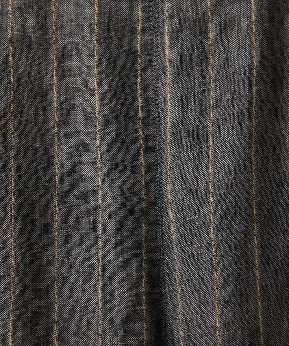 NHDGE50430 GIANNI LO GIUDICE(小さいサイズ)(メゾン ドゥ サンク) [セットアップ対応]リネンステッチストライプジャケット ベージュ