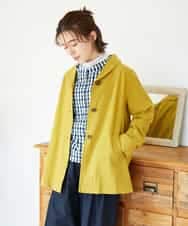 NHDGF26360 GIANNI LO GIUDICE(小さいサイズ)(メゾン ドゥ サンク) コットンナチュラルワッシャージャケット グリーン