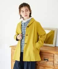 NHDGF26360 GIANNI LO GIUDICE(小さいサイズ)(メゾン ドゥ サンク) コットンナチュラルワッシャージャケット グリーン