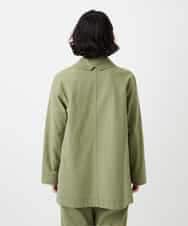 NHDGF26360 GIANNI LO GIUDICE(小さいサイズ)(メゾン ドゥ サンク) コットンナチュラルワッシャージャケット グリーン