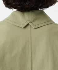 NHDGF26360 GIANNI LO GIUDICE(小さいサイズ)(メゾン ドゥ サンク) コットンナチュラルワッシャージャケット グリーン