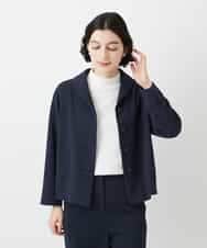 NHDGF88290 GIANNI LO GIUDICE(小さいサイズ)(メゾン ドゥ サンク) [セットアップ対応]リネンライクジャケット ライトグレー