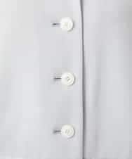 NHDGF88290 GIANNI LO GIUDICE(小さいサイズ)(メゾン ドゥ サンク) [セットアップ対応]リネンライクジャケット ライトグレー