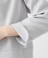 NHDGF88290 GIANNI LO GIUDICE(小さいサイズ)(メゾン ドゥ サンク) [セットアップ対応]リネンライクジャケット ライトグレー