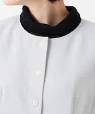 NHDGF89260 GIANNI LO GIUDICE(小さいサイズ)(メゾン ドゥ サンク) [セットアップ対応]リネンライクノーカラージレ ライトグレー