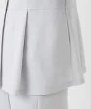 NHDGF89260 GIANNI LO GIUDICE(小さいサイズ)(メゾン ドゥ サンク) [セットアップ対応]リネンライクノーカラージレ ライトグレー