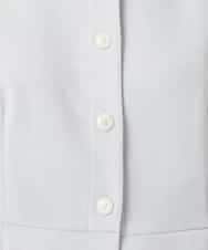 NHDGF89260 GIANNI LO GIUDICE(小さいサイズ)(メゾン ドゥ サンク) [セットアップ対応]リネンライクノーカラージレ ライトグレー