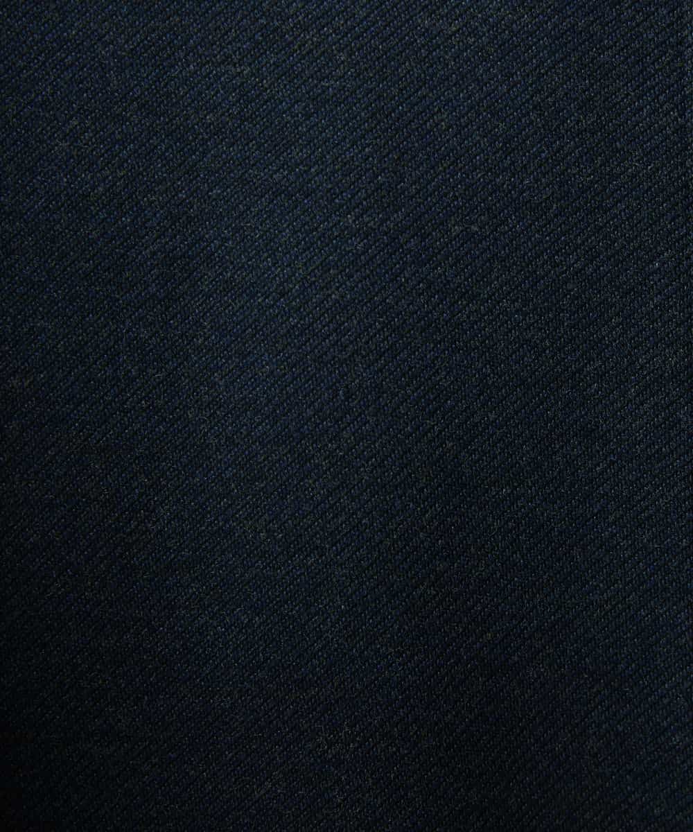 NHDGR81270 GIANNI LO GIUDICE(小さいサイズ)(メゾン ドゥ サンク) 【セットアップ対応】デニムジャージーノーカラージャケット ネイビー
