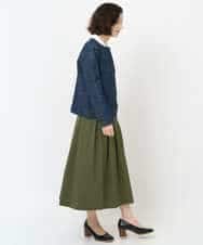 NHDJB20390 GIANNI LO GIUDICE(小さいサイズ)(メゾン ドゥ サンク) レインボーデニムジャケット ネイビー