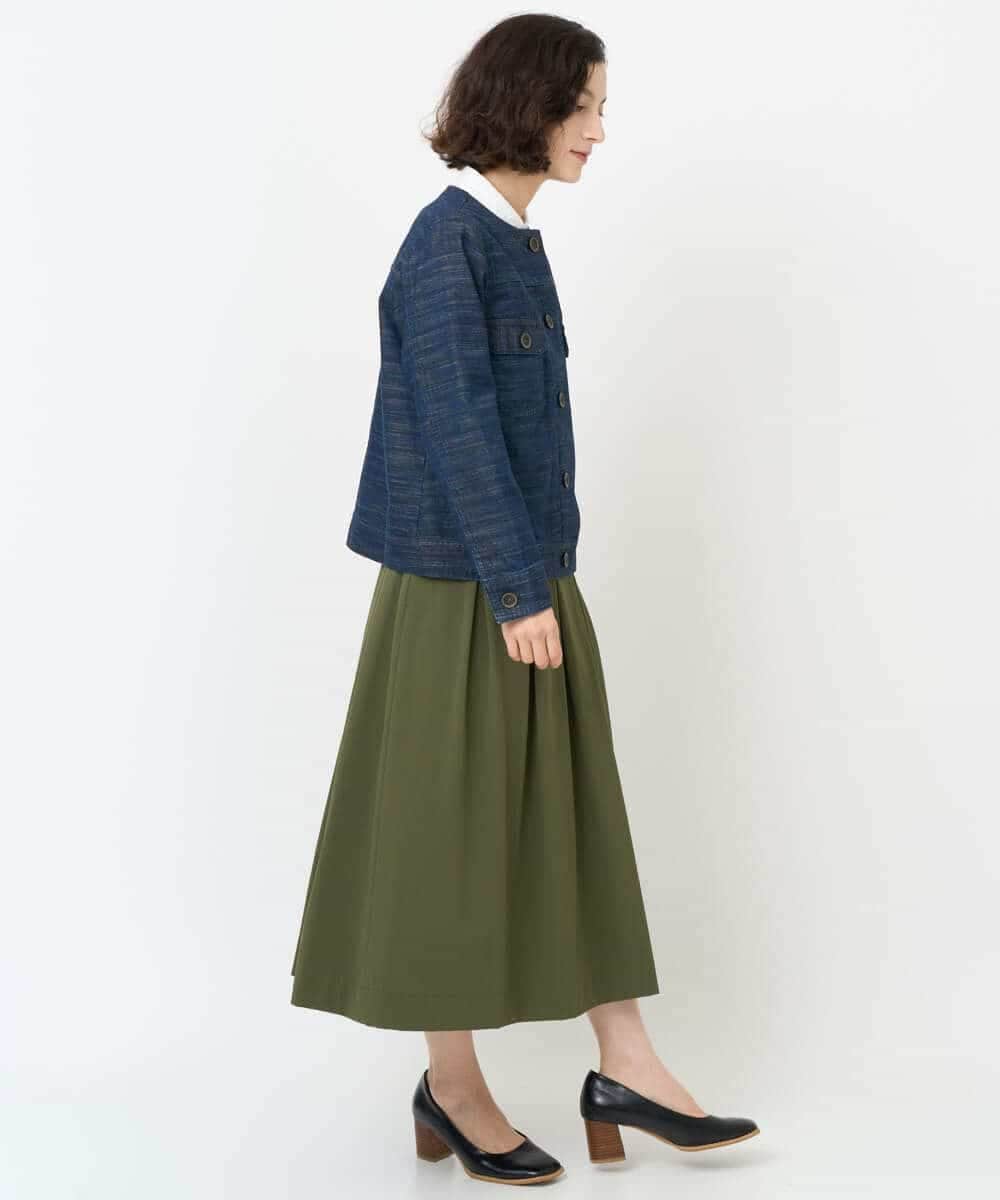 NHDJB20390 GIANNI LO GIUDICE(小さいサイズ)(メゾン ドゥ サンク) レインボーデニムジャケット ネイビー