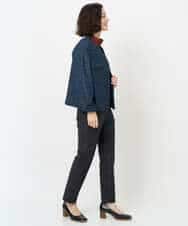 NHDJB20390 GIANNI LO GIUDICE(小さいサイズ)(メゾン ドゥ サンク) レインボーデニムジャケット ネイビー
