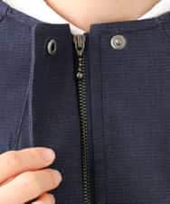NHDJD14390 GIANNI LO GIUDICE(小さいサイズ)(メゾン ドゥ サンク) [セットアップ対応]デニムライクシャンブレージャケット ネイビー