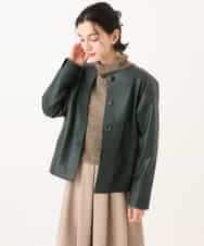 NHDJD15790 GIANNI LO GIUDICE(小さいサイズ)(メゾン ドゥ サンク) シープレザージャケット オレンジ