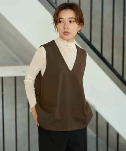 NHDJD18250 GIANNI LO GIUDICE(小さいサイズ) [日本製/セットアップ対応]アルガンギャバベスト