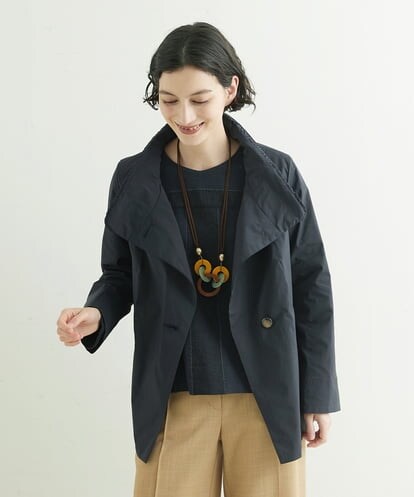 NHDJR82390 GIANNI LO GIUDICE(小さいサイズ) ストレッチタフタスタンドカラーブルゾン